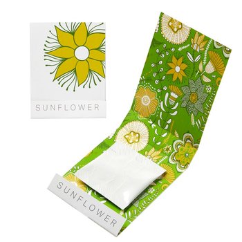 Sunflower Seed Matchbook - Full-Color Personalization Available from Positive Promotions