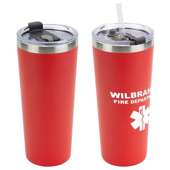 Delray Vacuum Insulated Stainless-Steel Tumbler 20-Oz. - Personalization Available from Positive Promotions