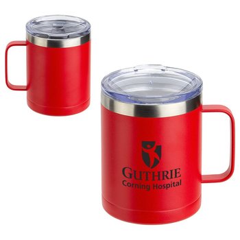 Copper-Coated Powder-Coated Insulated Mug 14-Oz. - Personalization Available from Positive Promotions