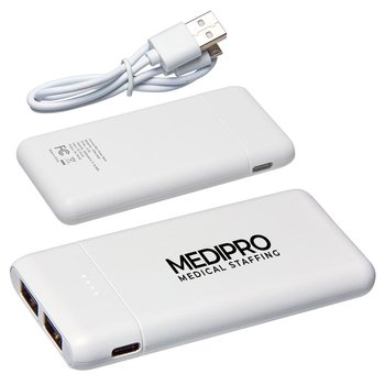5,000-mAh Mini Power Bank - Personalization Available from Positive Promotions