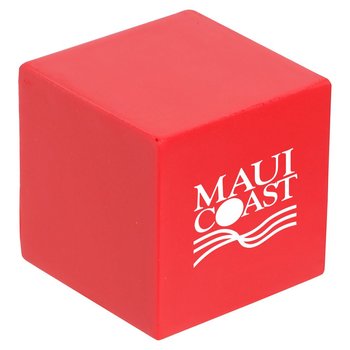 Cube Stress Reliever - Personalization Available from Positive Promotions