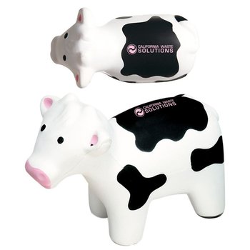 Cow Stress Reliever - Personalization Available from Positive Promotions
