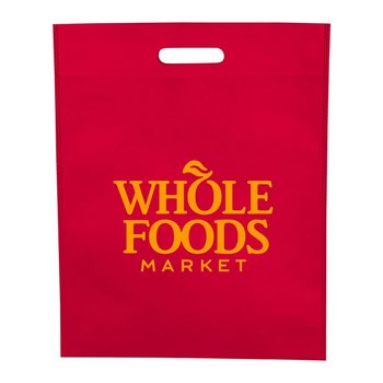 Recycled Heat-Sealed Non-Woven Tote - Personalization Available from Positive Promotions