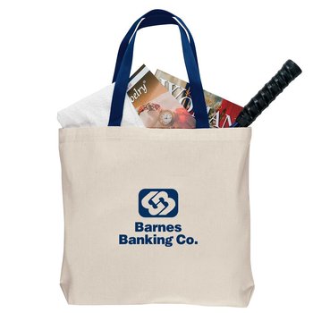 Lightweight Canvas Tote Bag - Personalization Available from Positive Promotions