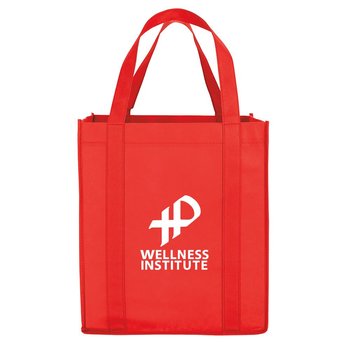 XL Reusable Grocery Tote - Personalization Available from Positive Promotions