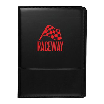 Two-Tone Padfolio - Personalization Available from Positive Promotions