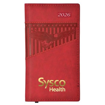 2026 American Classic Monthly Pocket Planner - Personalization Available from Positive Promotions