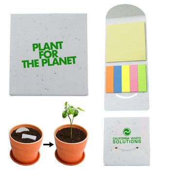 Seed Sticky Notes - Personalization Available from Positive Promotions