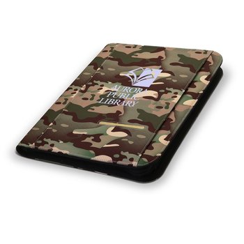 Camo Zippered Portfolio - Personalization Available from Positive Promotions