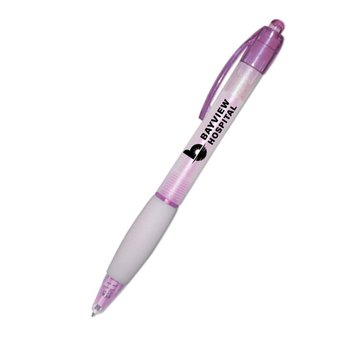 Groove Retractable Ballpoint Pen - Personalization Available from Positive Promotions