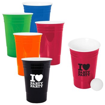 Game Day Tailgate Cup 16-oz. - Personalization Available from Positive Promotions