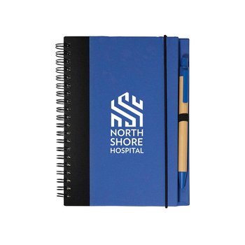 Contrast Paperboard Eco Journal - Personalization Available from Positive Promotions