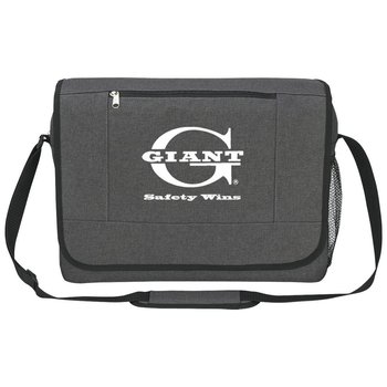 High Line Messenger Bag - Personalization Available from Positive Promotions