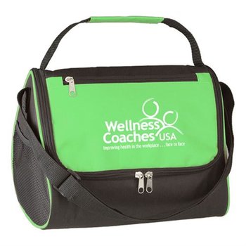 Triangle Insulated Lunch Bag - Personalization Available from Positive Promotions