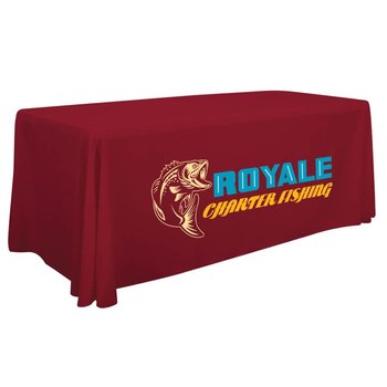 8' Economy Full-Color Throw - Personalization Available from Positive Promotions