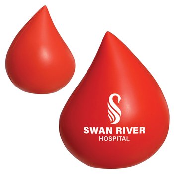 Droplet Stress Reliever - Personalization Available from Positive Promotions