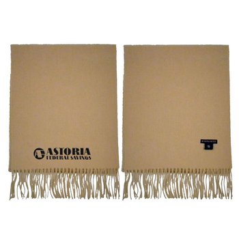 Wool Scarf - Embroidered Personalization Available from Positive Promotions