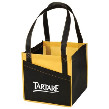 Cube Non-Woven Utility Tote - Personalization Available from Positive Promotions