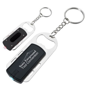 Bottle Opener Key Light - Personalization Available from Positive Promotions