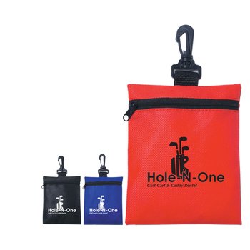 Non-Woven Zippered Pouch - Personalization Available from Positive Promotions