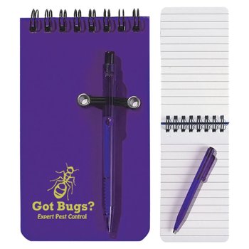 Spiral Jotter & Pen - Personalization Available from Positive Promotions