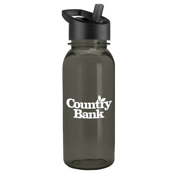 The Cadet Water Bottle With Flip Straw Lid 18-oz. - Personalization Available from Positive Promotions