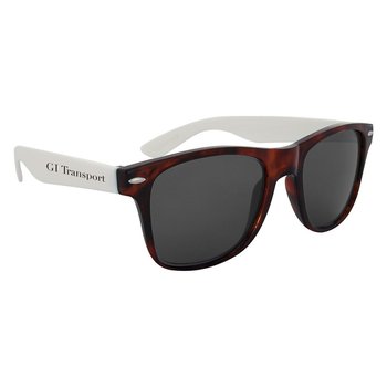 Colorblock Malibu Sunglasses - Personalization Available from Positive Promotions