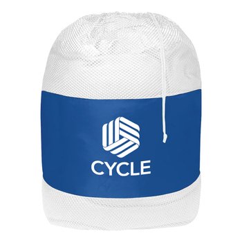 Mesh Laundry Bag - Personalization Available from Positive Promotions
