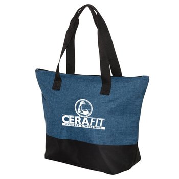 Two-Tone Simple Tote - Personalization Available from Positive Promotions