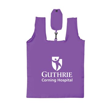 Polyester Folding Grocery Bag - Personalization Available from Positive Promotions