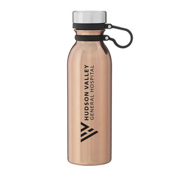 h2go&reg; Concord Stainless Steel Bottle 20.9-Oz. - Personalization Available from Positive Promotions