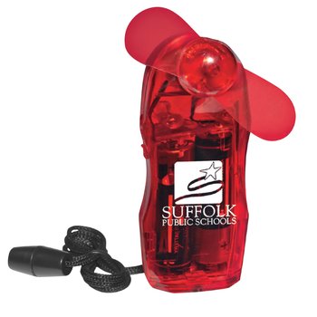 Mini Fan - Personalization Available from Positive Promotions