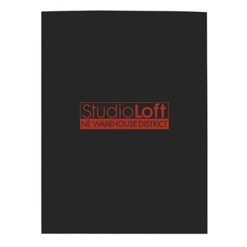 Gloss Paper Folder - Personalization Available from Positive Promotions