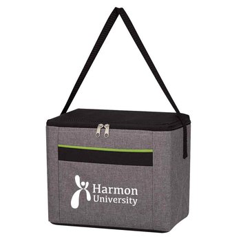 Heathered Kooler Bag - Personalization Available from Positive Promotions