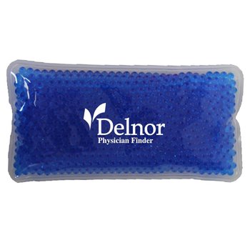Rectangle Gel Bead Hot/Cold Pack - Full-Color Digital Personalization Available from Positive Promotions
