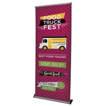 Superb Retractor Kit (No-Curl Hybrid Media) - Full-Color Digital Personalization Available from Positive Promotions