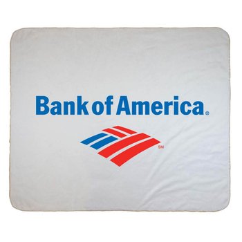 Sherpa Lined Micro Mink Throw Full Color Dye Sublimation