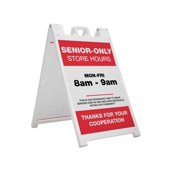 Signicade Deluxe A-Frame Kit (Single-Sided) - Full-Color Digital Personalization Available from Positive Promotions