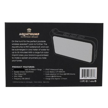 aquathump waterproof speaker