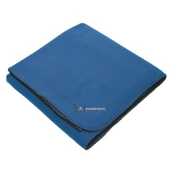 Fleece Stadium Blanket - Personalization Available from Positive Promotions