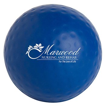 Golf Ball Stress Reliever - Personalization Available from Positive Promotions
