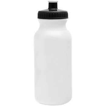 Water Bottle (White) - 20 Oz. - Blank from Positive Promotions
