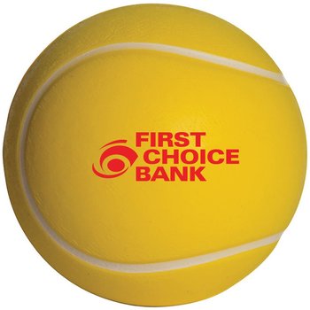 Tennis Ball Stress Reliever - Personalization Available from Positive Promotions