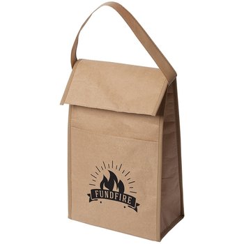 Kraft Paper Retro Luncher - Personalization Available from Positive Promotions