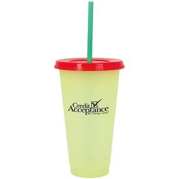 Ronnie Color Changing Tumbler 24-Oz. - Personalization Available from Positive Promotions