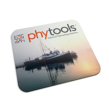 Recycled Mouse Mat&reg; with Antimicrobial Additive- Full Color Personalization Available from Positive Promotions