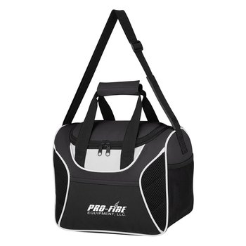 Mesh Accent Cooler Bag from Positive Promotions