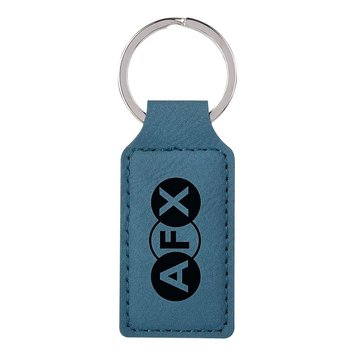 Belvedere Stitched Key Tag - Personalization Available from Positive Promotions