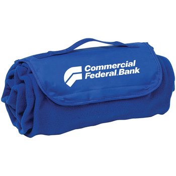 Stadium Blanket - Personalization Available from Positive Promotions
