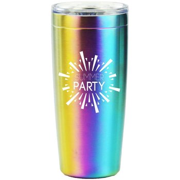 Rainbow Viking Nova Tumbler 20 oz. - Personalization Available from Positive Promotions